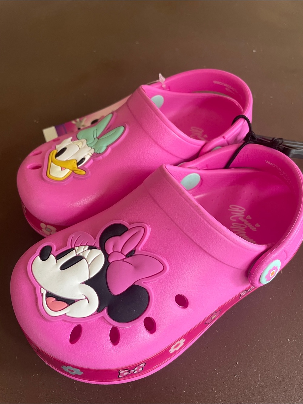 Disney Toddler Girls Minnie Mouse and Daisy Duck Clog Sandals Size 7/8